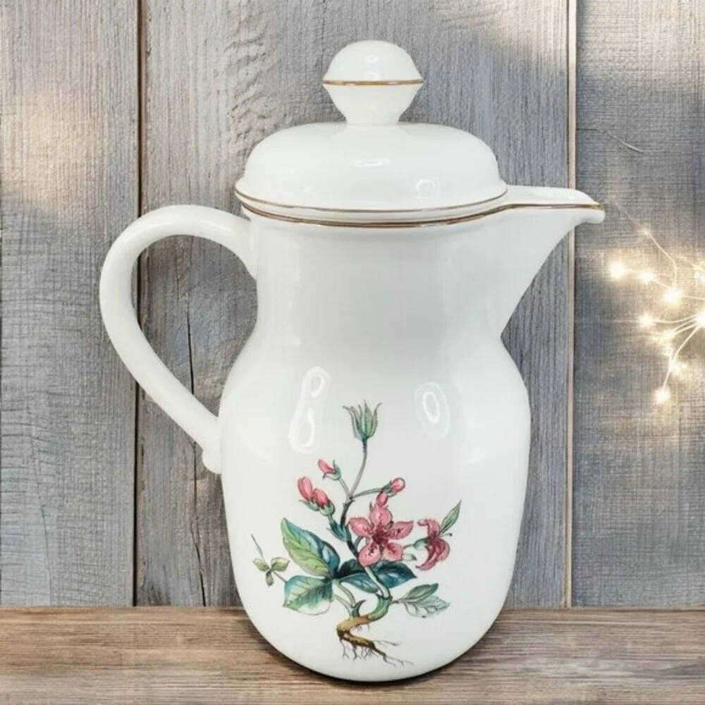 Villeroy & Boch Botanica‎ Coffee Pot with Lid Carafe Jug Teapot Porcelain Vitro